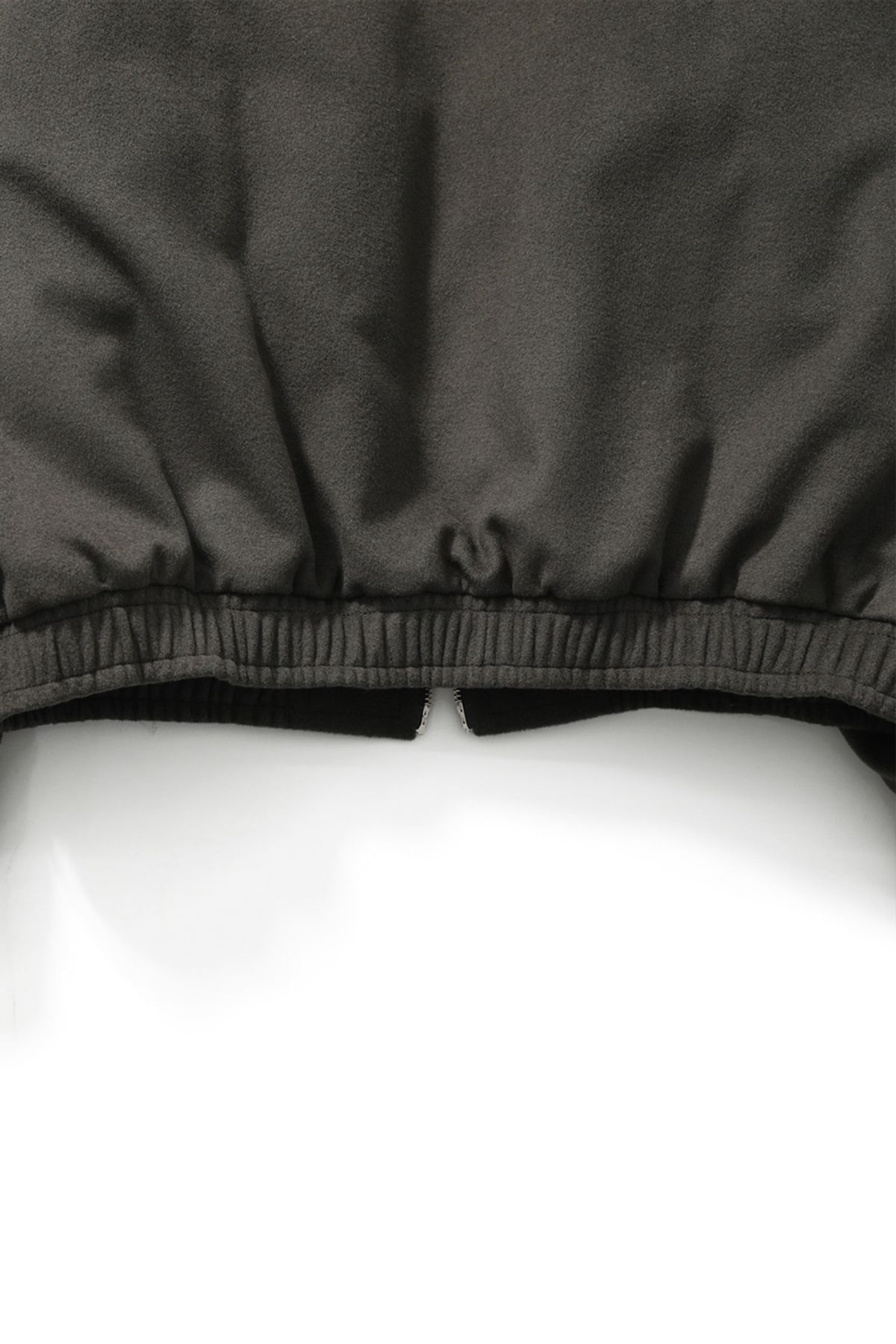 홀리선(HORLISUN) Mayor Wool Blouson Jacket Dark Gray