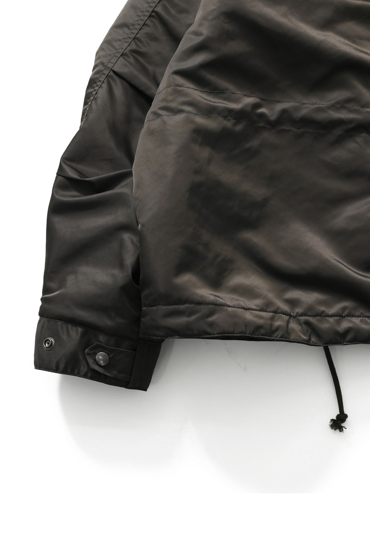 홀리선(HORLISUN) Atomic Nylon Hoodie Parka Khaki Brown