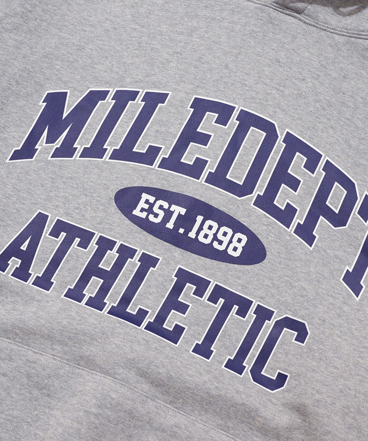 더마일(THEMILE) MILE DEPT SWEAT HOODIE [GREY]