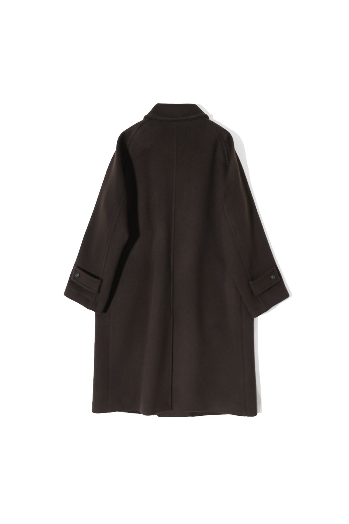 홀리선(HORLISUN) Winterport Wool Coat Dark Brown