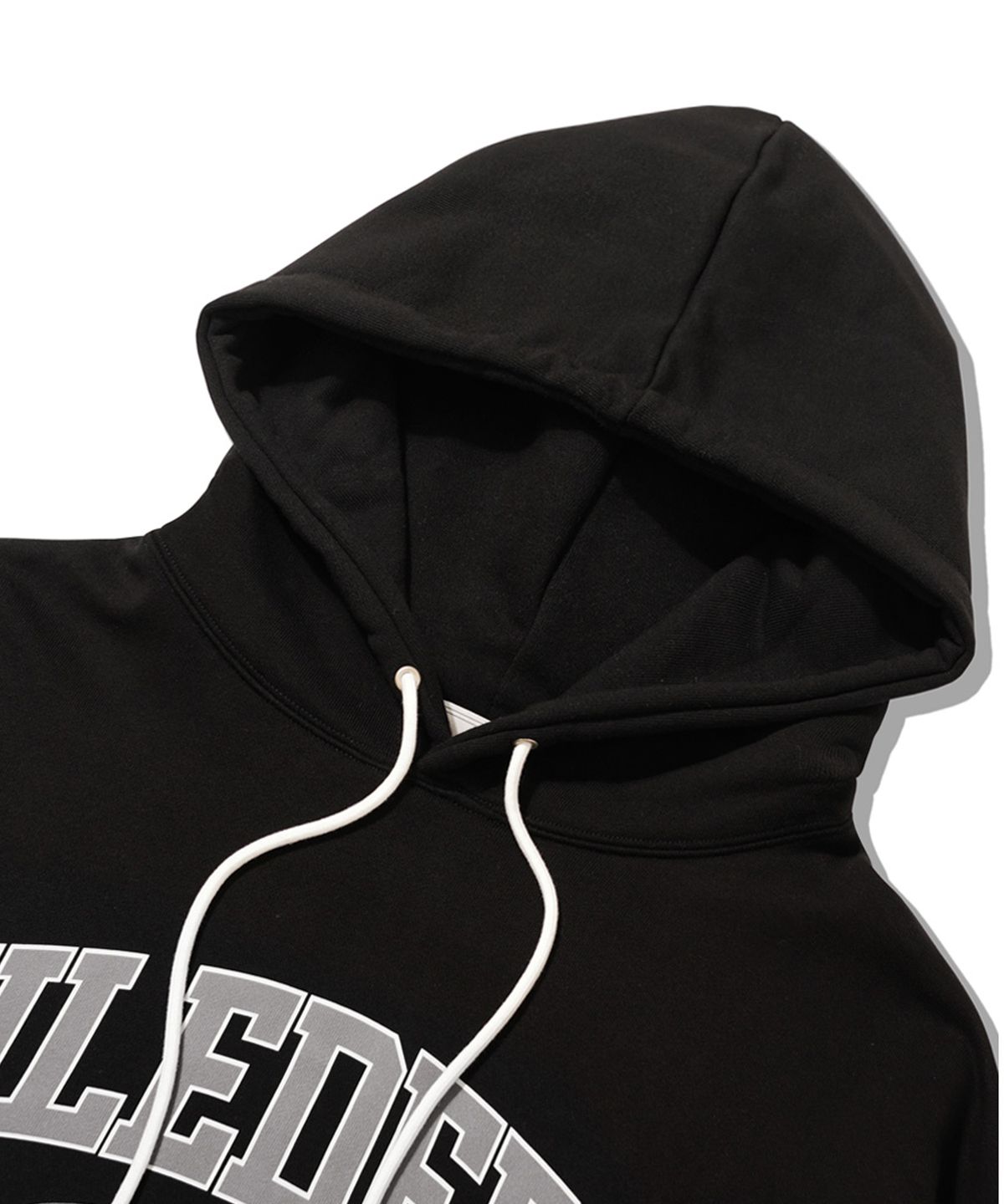 더마일(THEMILE) MILE DEPT SWEAT HOODIE [BLACK]