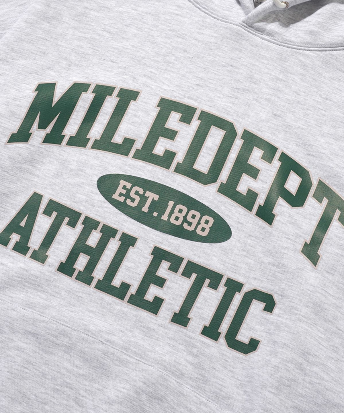 더마일(THEMILE) MILE DEPT SWEAT HOODIE [OATMEAL]