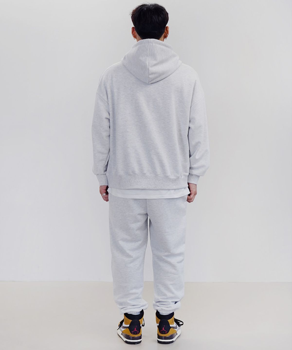 더마일(THEMILE) MILE DEPT SWEAT HOODIE [OATMEAL]