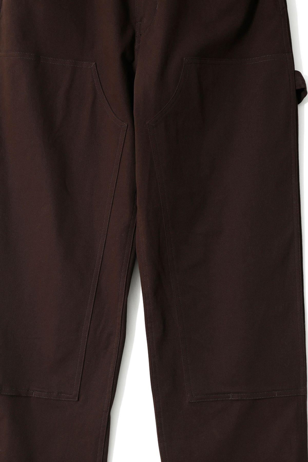 홀리선(HORLISUN) Veneer Carpenter moleskin Pants Brown