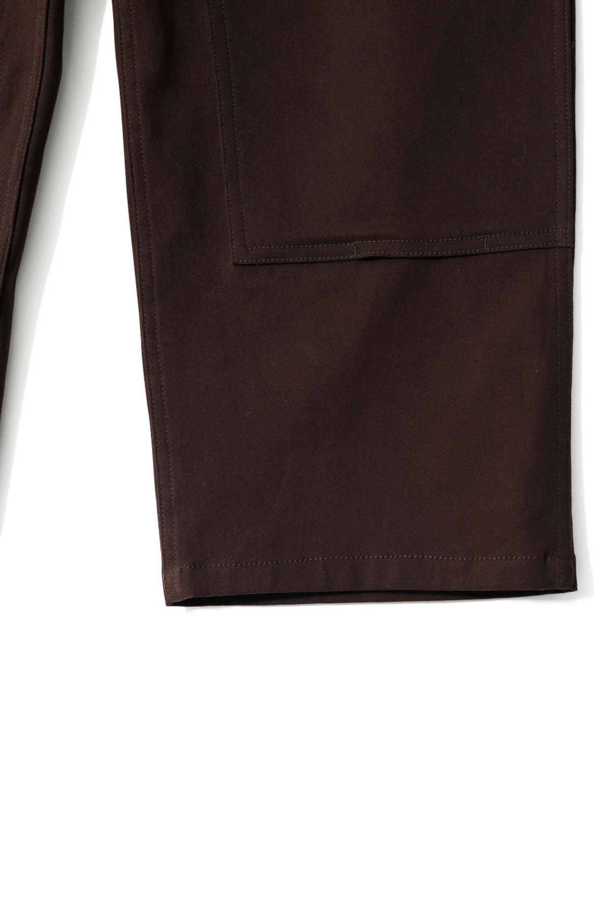 홀리선(HORLISUN) Veneer Carpenter moleskin Pants Brown