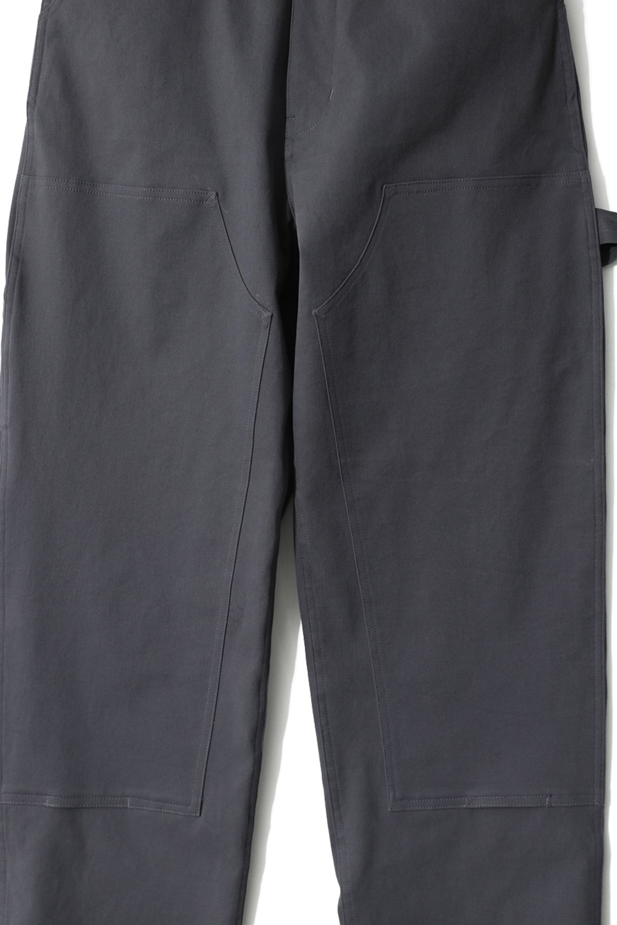 홀리선(HORLISUN) Veneer Carpenter moleskin Pants Charcoal Gray