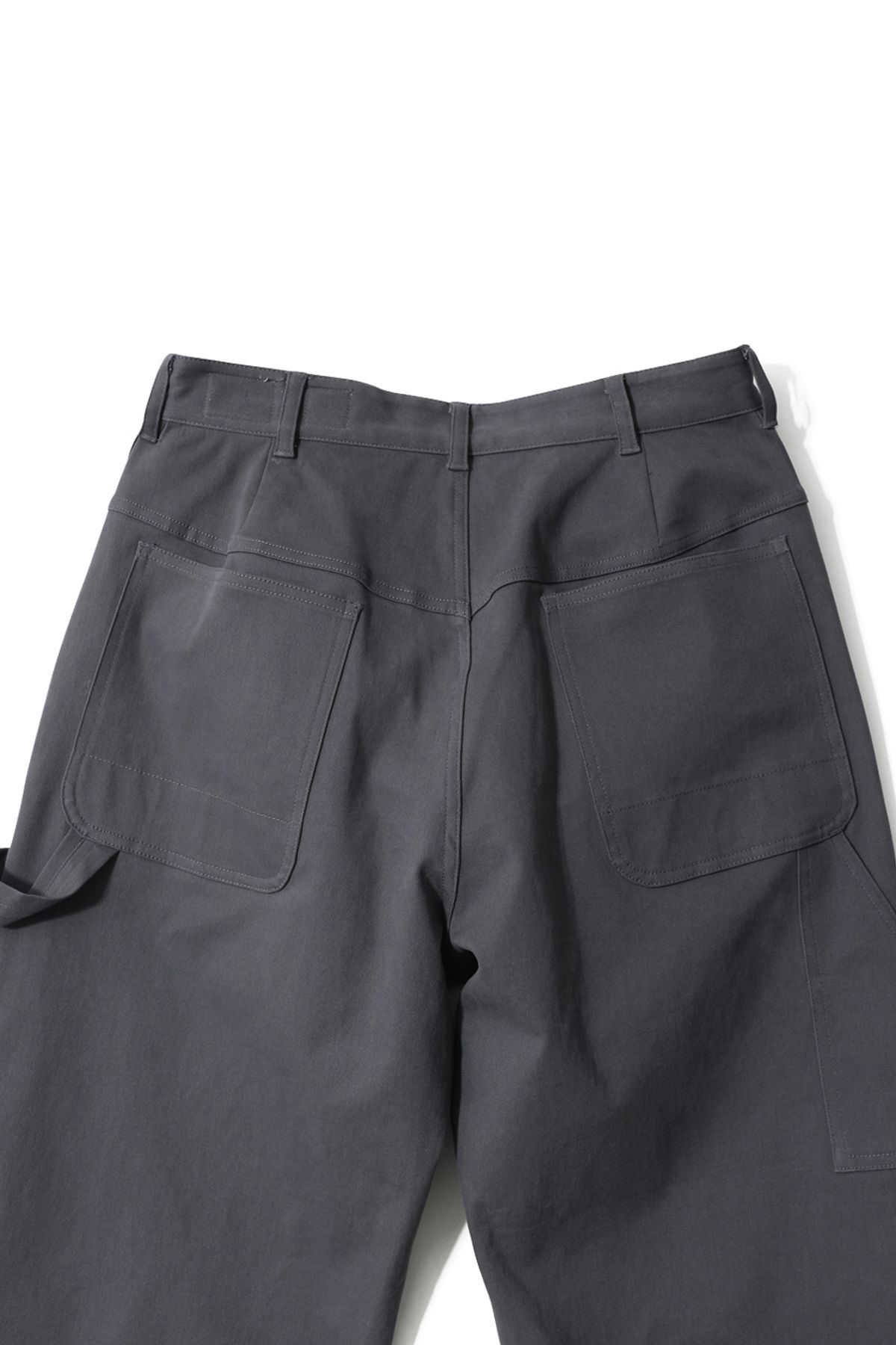홀리선(HORLISUN) Veneer Carpenter moleskin Pants Charcoal Gray
