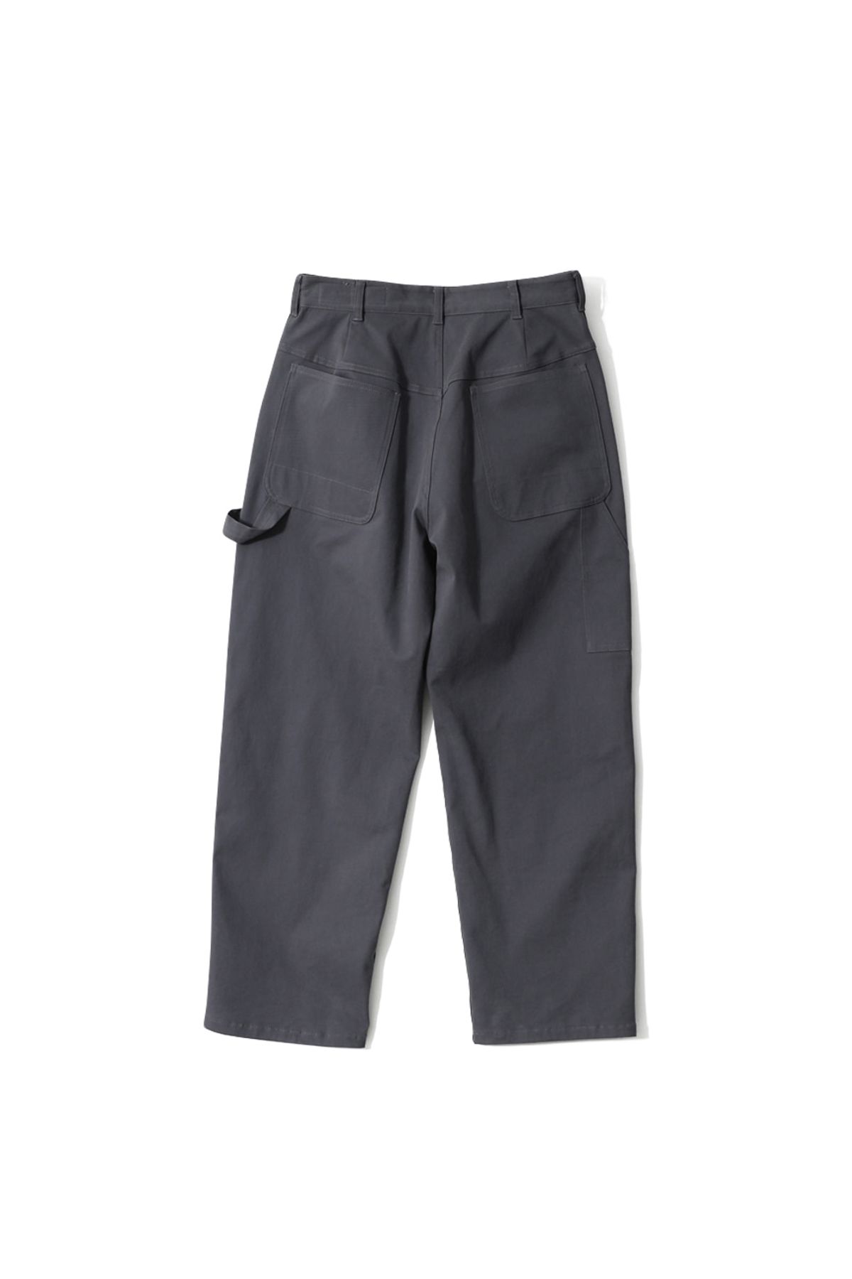 홀리선(HORLISUN) Veneer Carpenter moleskin Pants Charcoal Gray