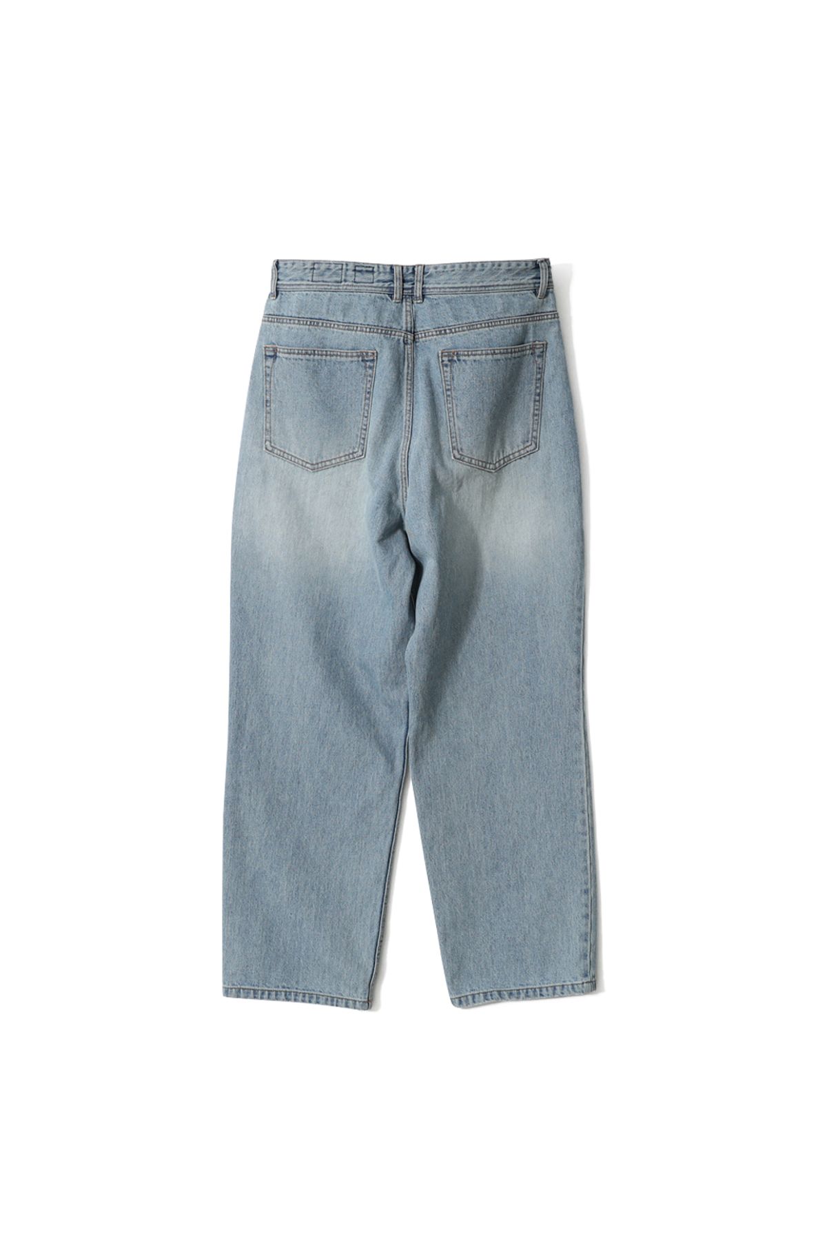 홀리선(HORLISUN) Blueborn Tapered 5 Pocket Denim Pants Light Blue