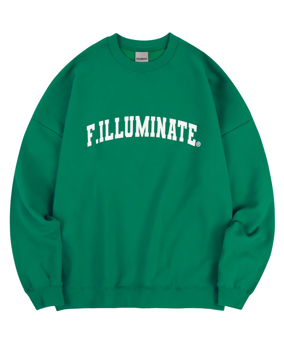 필루미네이트(FILLUMINATE) [2PACK]오버핏 아치 로고 스웨트 셔츠