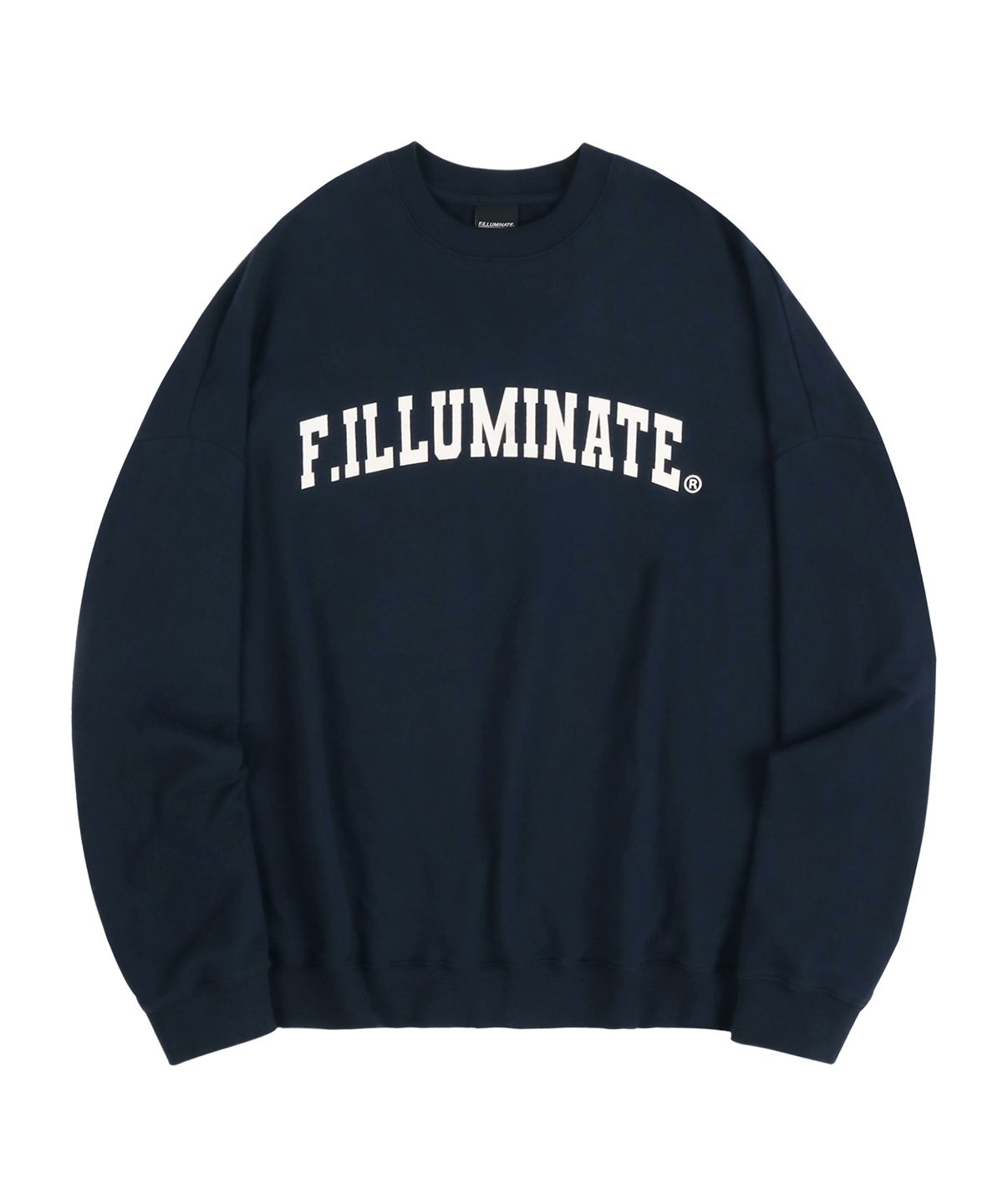 필루미네이트(FILLUMINATE) [2PACK]오버핏 아치 로고 스웨트 셔츠