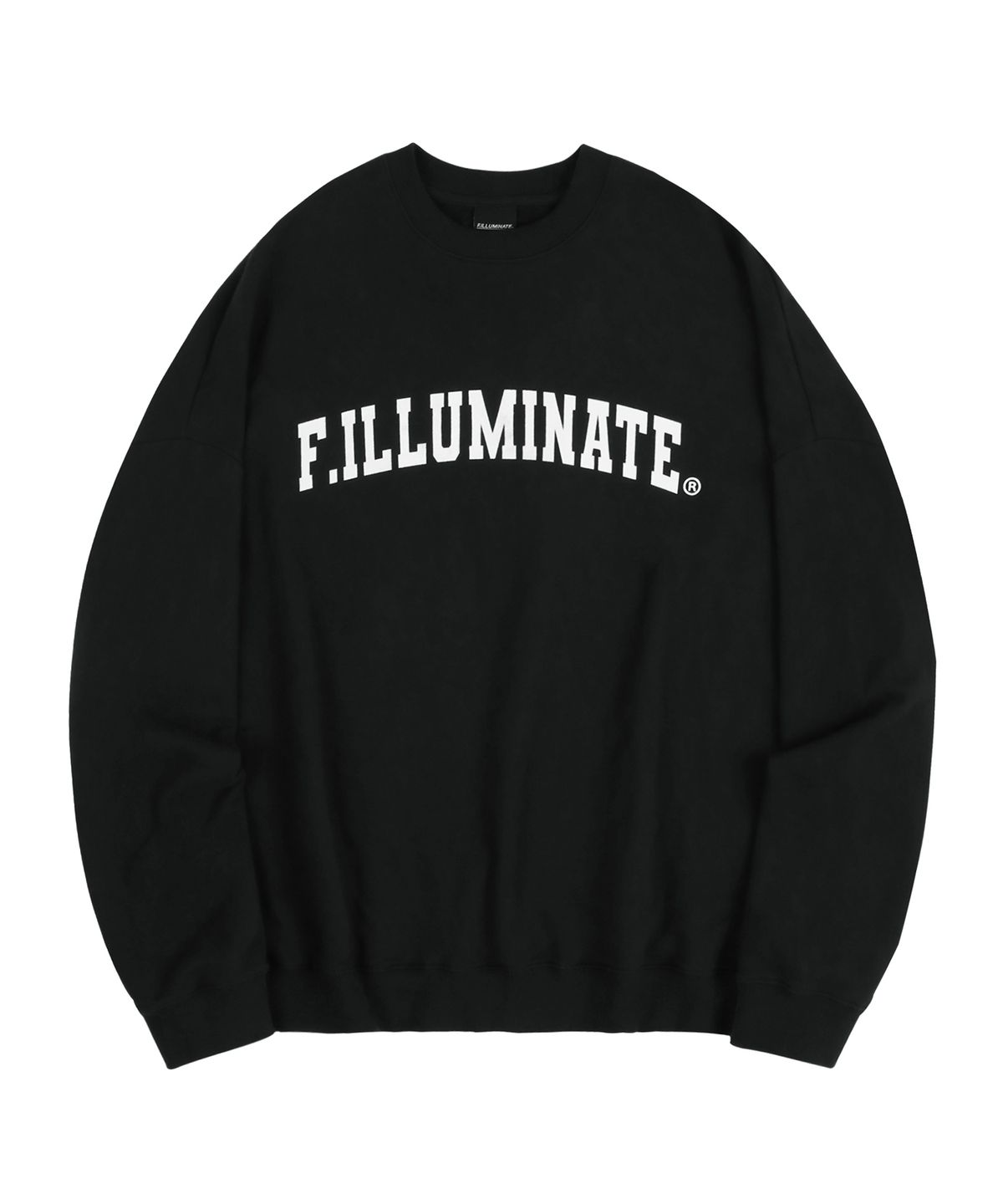 필루미네이트(FILLUMINATE) [2PACK]오버핏 아치 로고 스웨트 셔츠