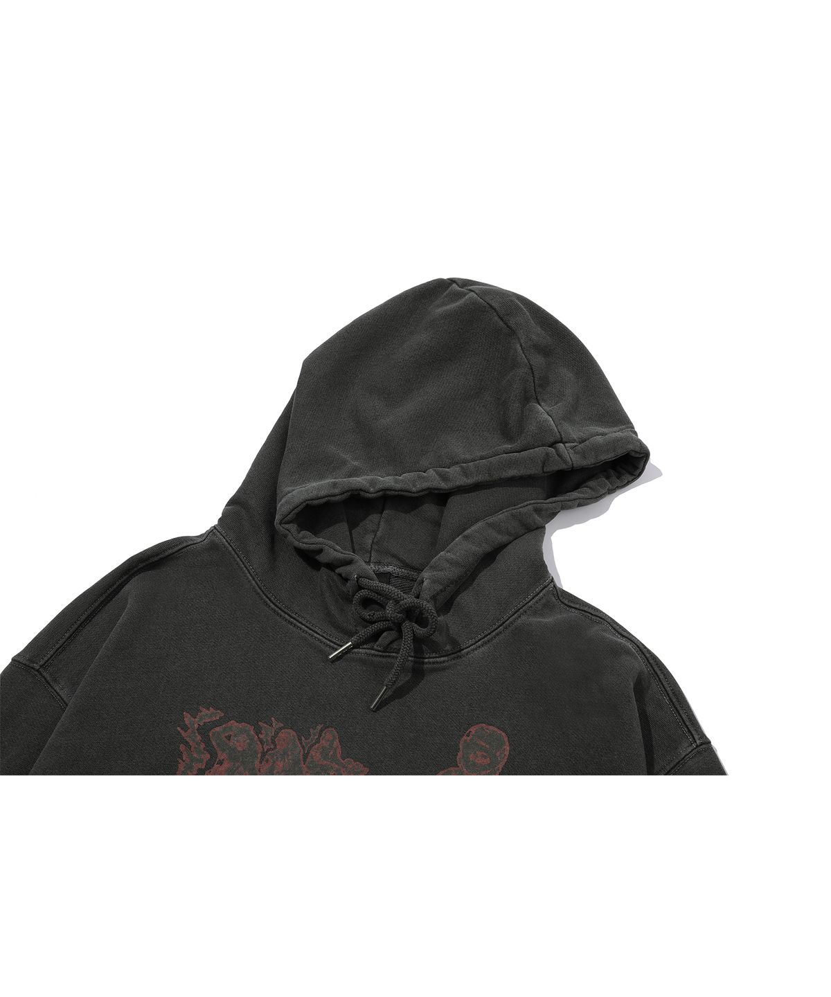 이퓨원트(IFYOUWANT) DASH pigment HOOD smoke black