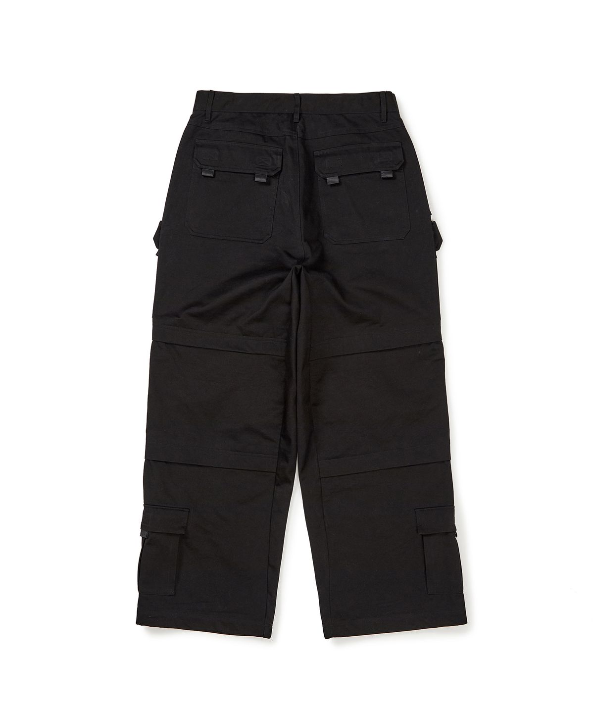 이에이(IEY) TOOL OVER CARGO PANTS Black