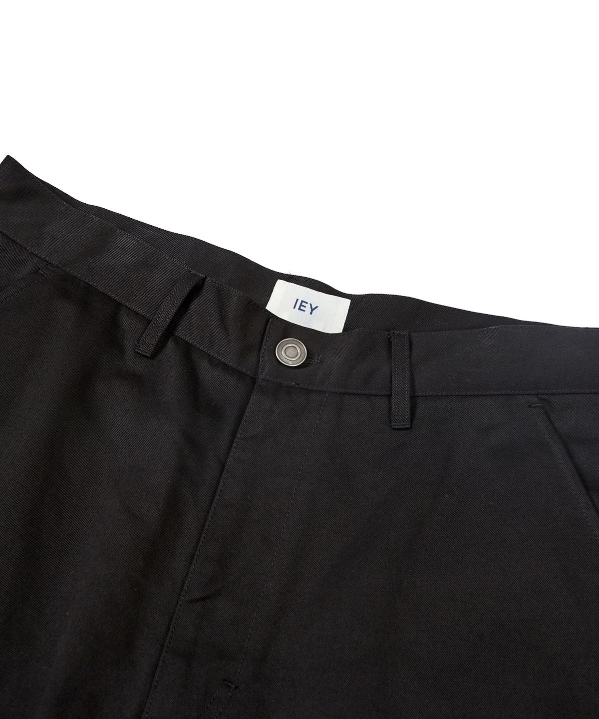 이에이(IEY) TOOL OVER CARGO PANTS Black
