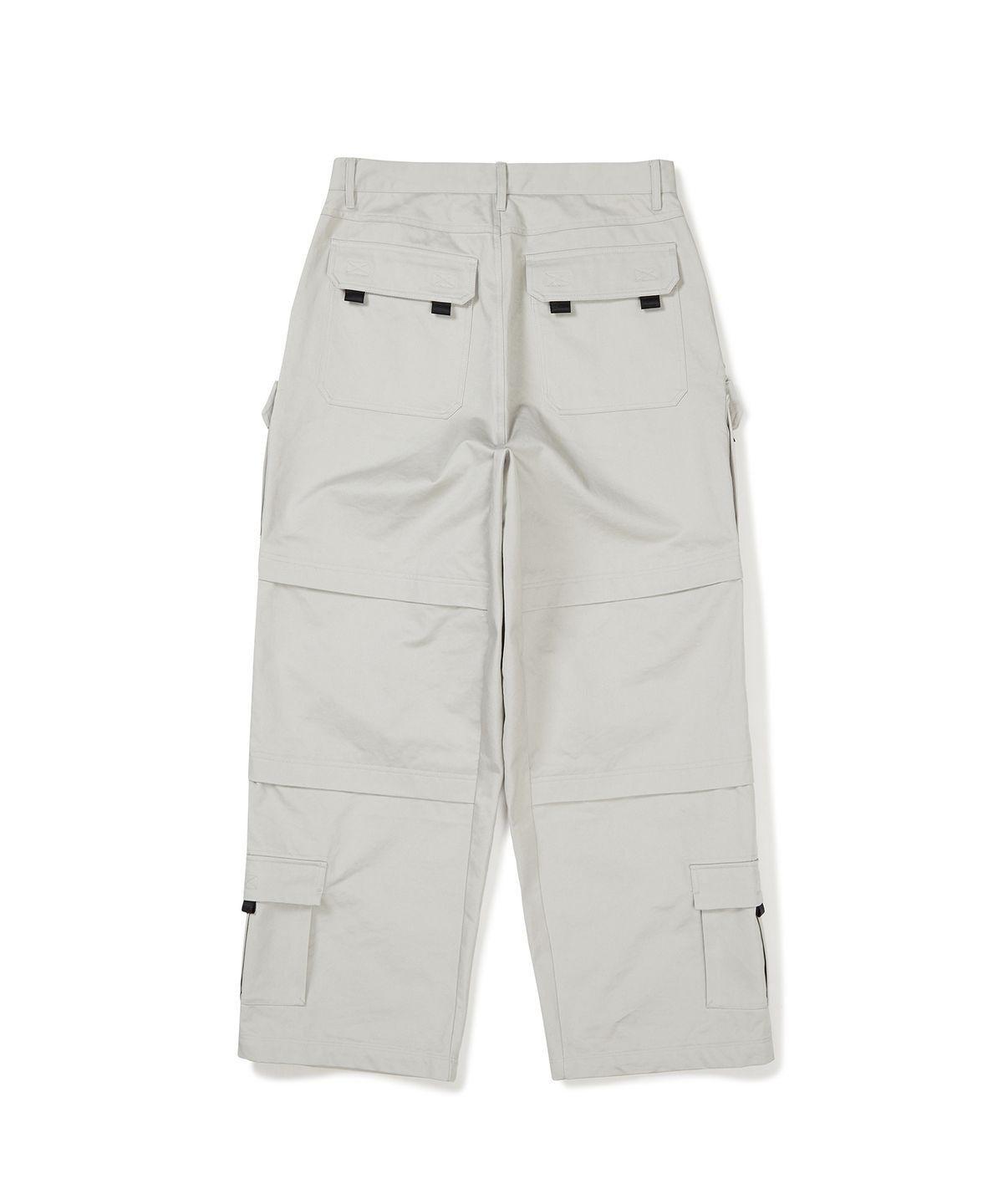 이에이(IEY) TOOL OVER CARGO PANTS Light Grey