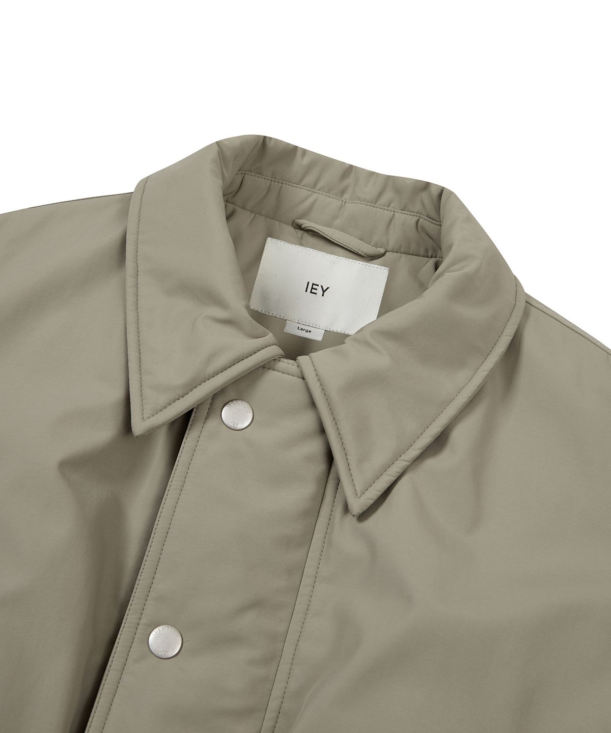 이에이(IEY) RUS COLLAR JUMPER Beige