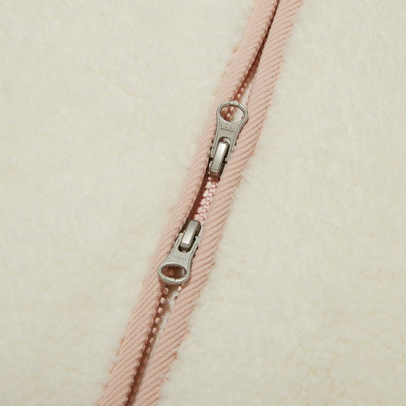 MUSINSA | KIRSH Cherry Basic Fleece Hoodie Jacket [Ivory]