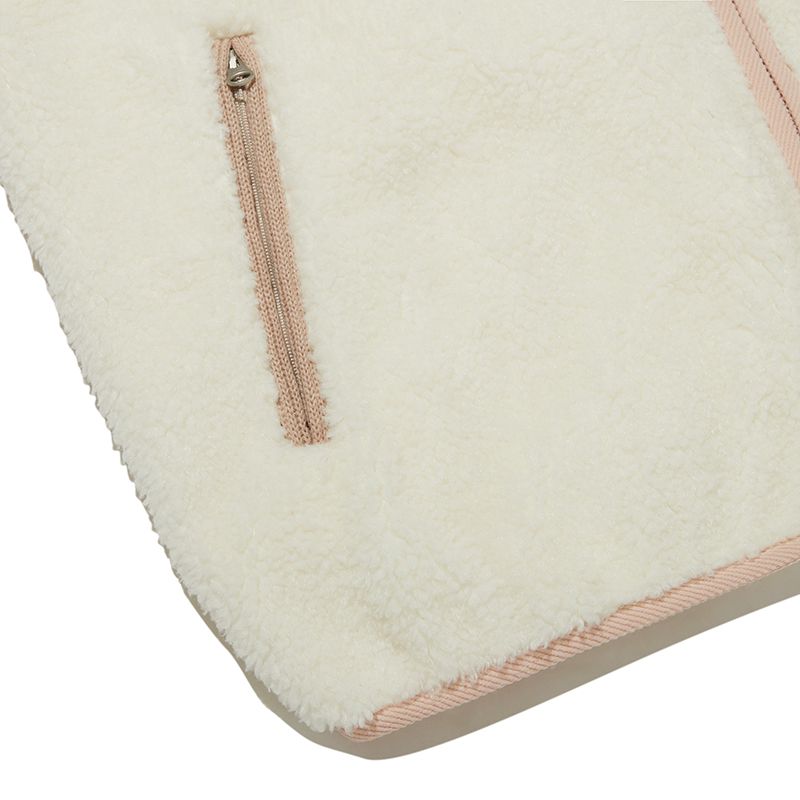 MUSINSA | KIRSH Cherry Basic Fleece Hoodie Jacket [Ivory]