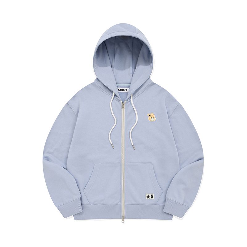 アウターその他 KIRSH Witty Bunny Waffen Hood Zip-up Yellow KWRSCJJ550M KIRSH/ WITTY BUNNY ZIP UP HOODIE/ Jang Wonyoung is wearing