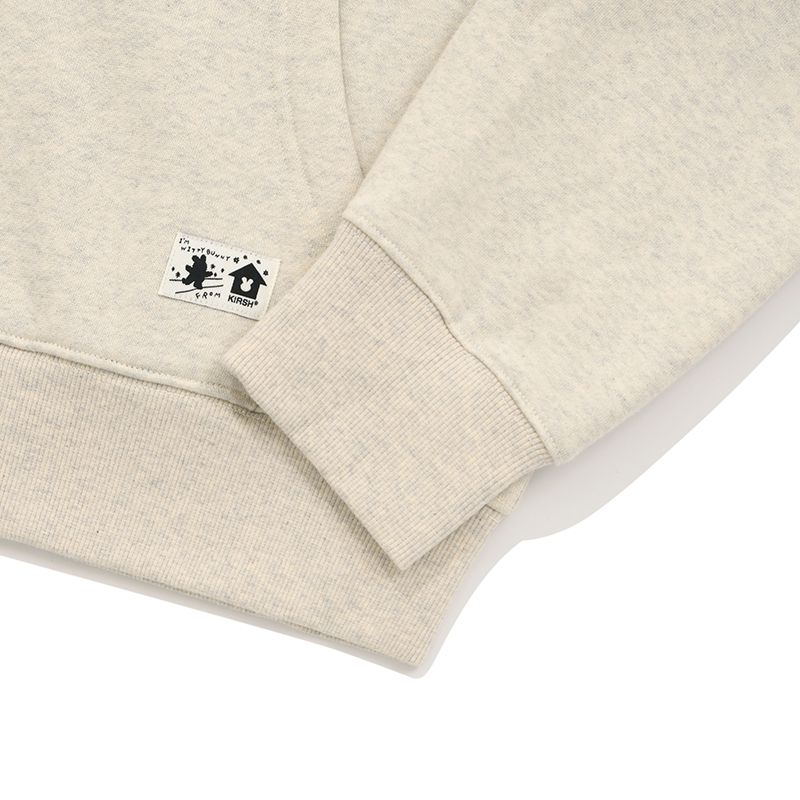 MUSINSA | KIRSH Witty Bunny Wappen Brushed Hoodie Zip-up