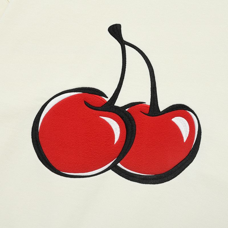 MUSINSA | KIRSH Big Cherry Sweatshirt [Ivory]