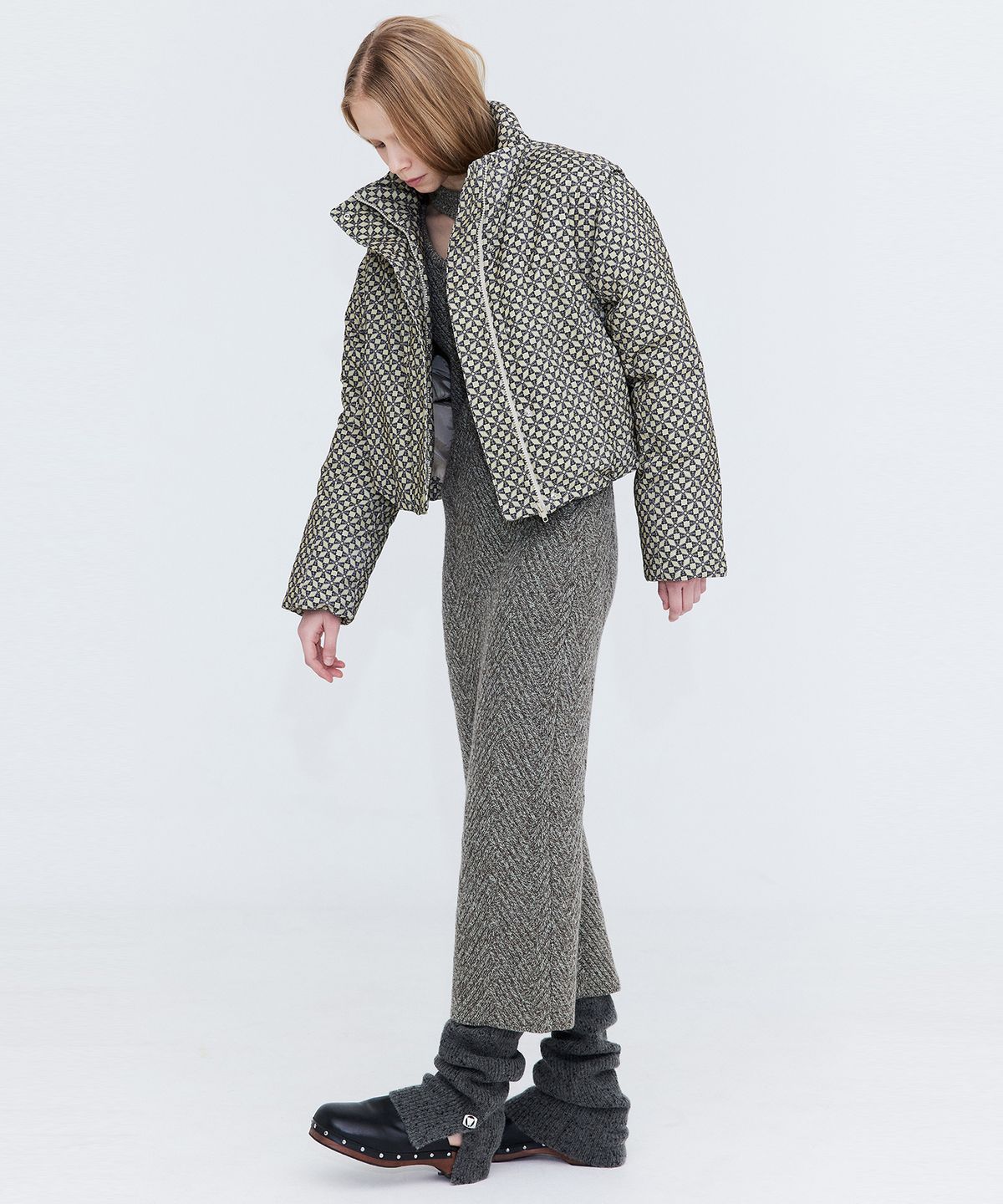 분더캄머(WNDERKAMMER) 2-Way Padding Jumper_Beige (투웨이 패딩 점퍼_베이지)