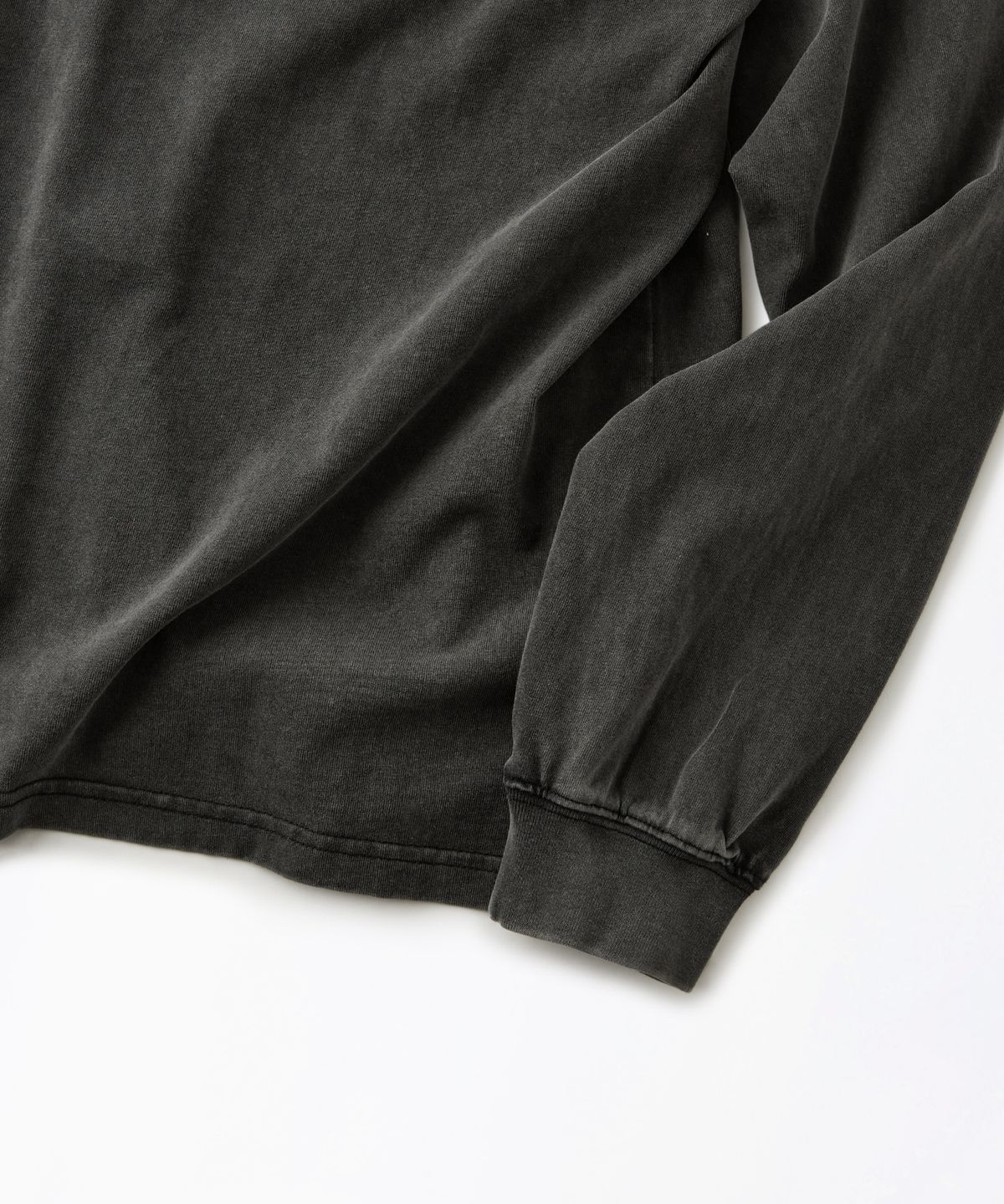 아웃스탠딩(OUTSTANDING) [2PACK] VINTAGE WASHING LONG SLEEVE TEE_VINTAGE OLIVE/VINTAGE CHARCOAL