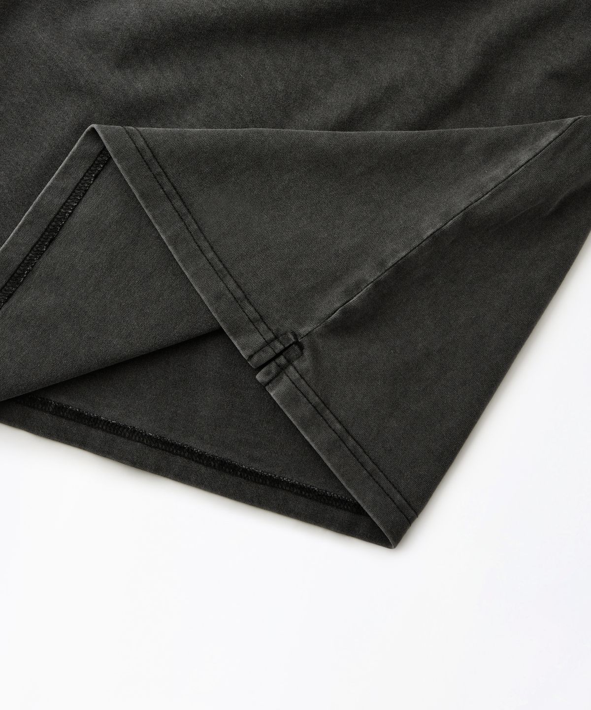 아웃스탠딩(OUTSTANDING) [2PACK] VINTAGE WASHING LONG SLEEVE TEE_VINTAGE OLIVE/VINTAGE CHARCOAL