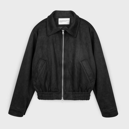 ジャケット [PLACE STUDIO] Vegan 2way Blouson Suede Band Jumper Jacket MUSINSA | PLACE STUDIO Two-way blue jean suede banding