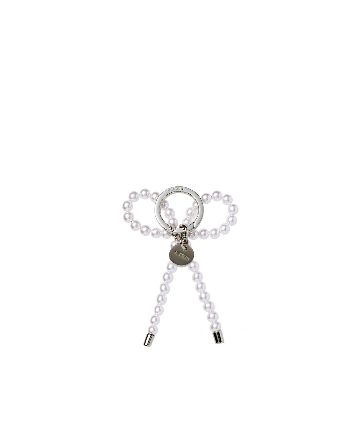 분크(VUNQUE) Pearl Ribbon Charm (펄 리본 참) White