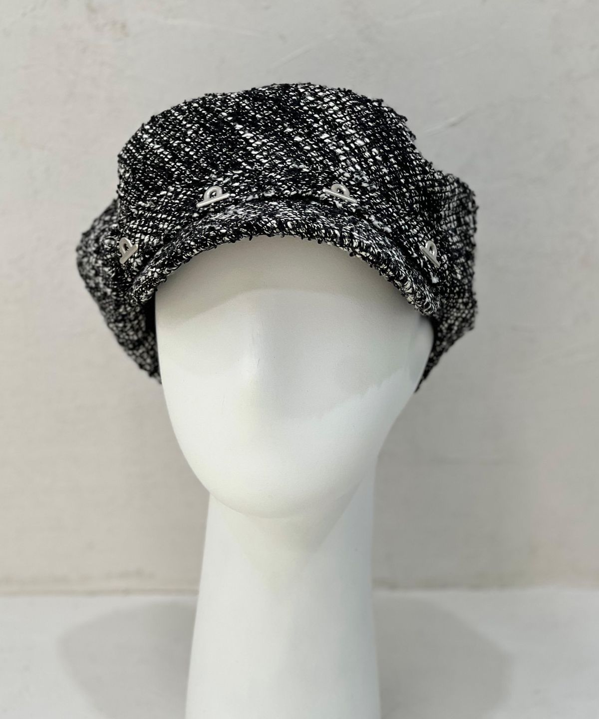 고운모자(GOUNMOJA) TWEED NEWSBOY CAP 트위드 뉴스보이캡 2 COLORS