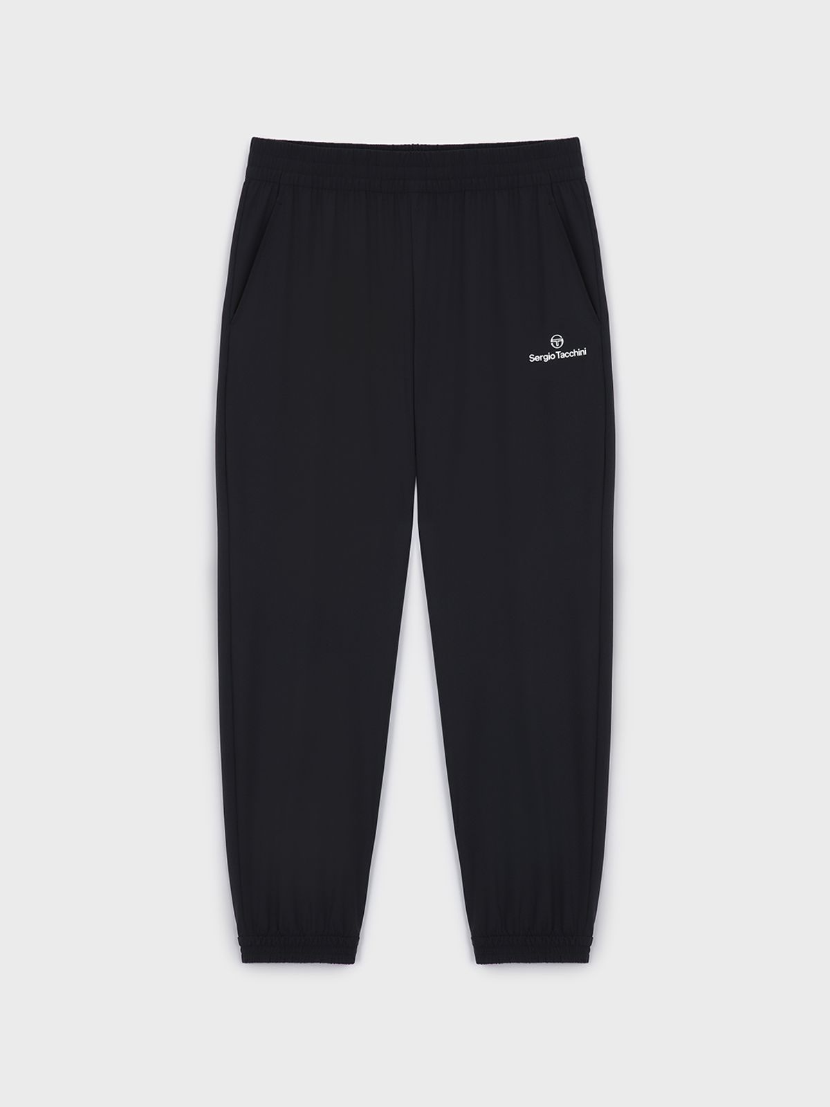세르지오 타키니(SERGIO TACCHINI) M 에센셜 우븐 조거 팬츠 (Black)