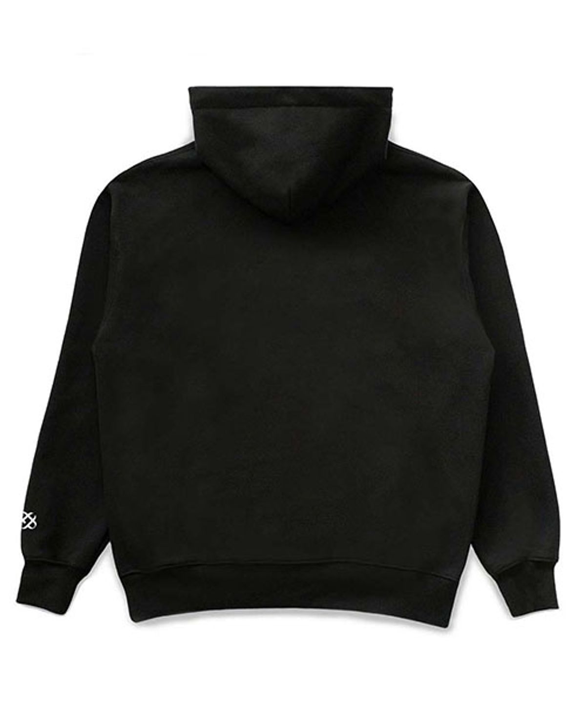 누아드비뉴(NOIR DE VIGNE) Black & White Flower Hoodie