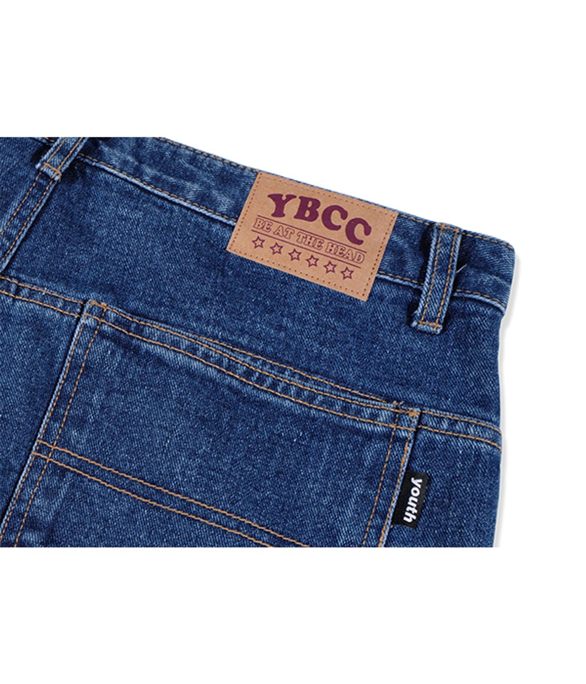 유쓰배쓰(YOUTHBATH) SUN RIVET DENIM PANTS