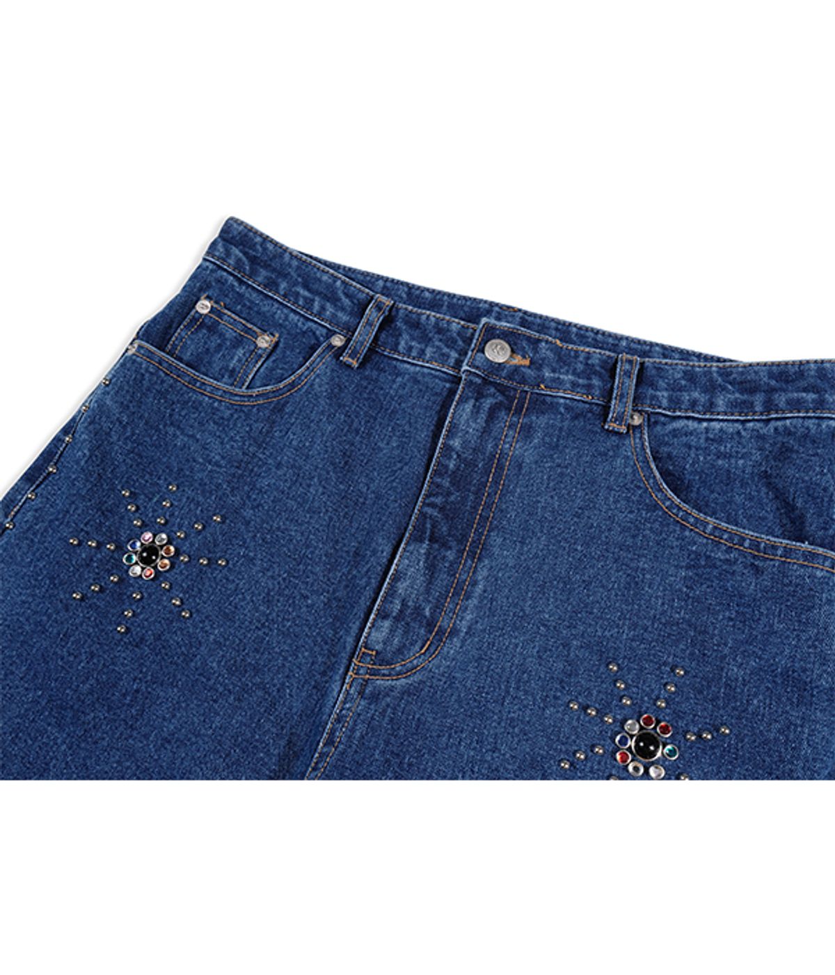 유쓰배쓰(YOUTHBATH) SUN RIVET DENIM PANTS