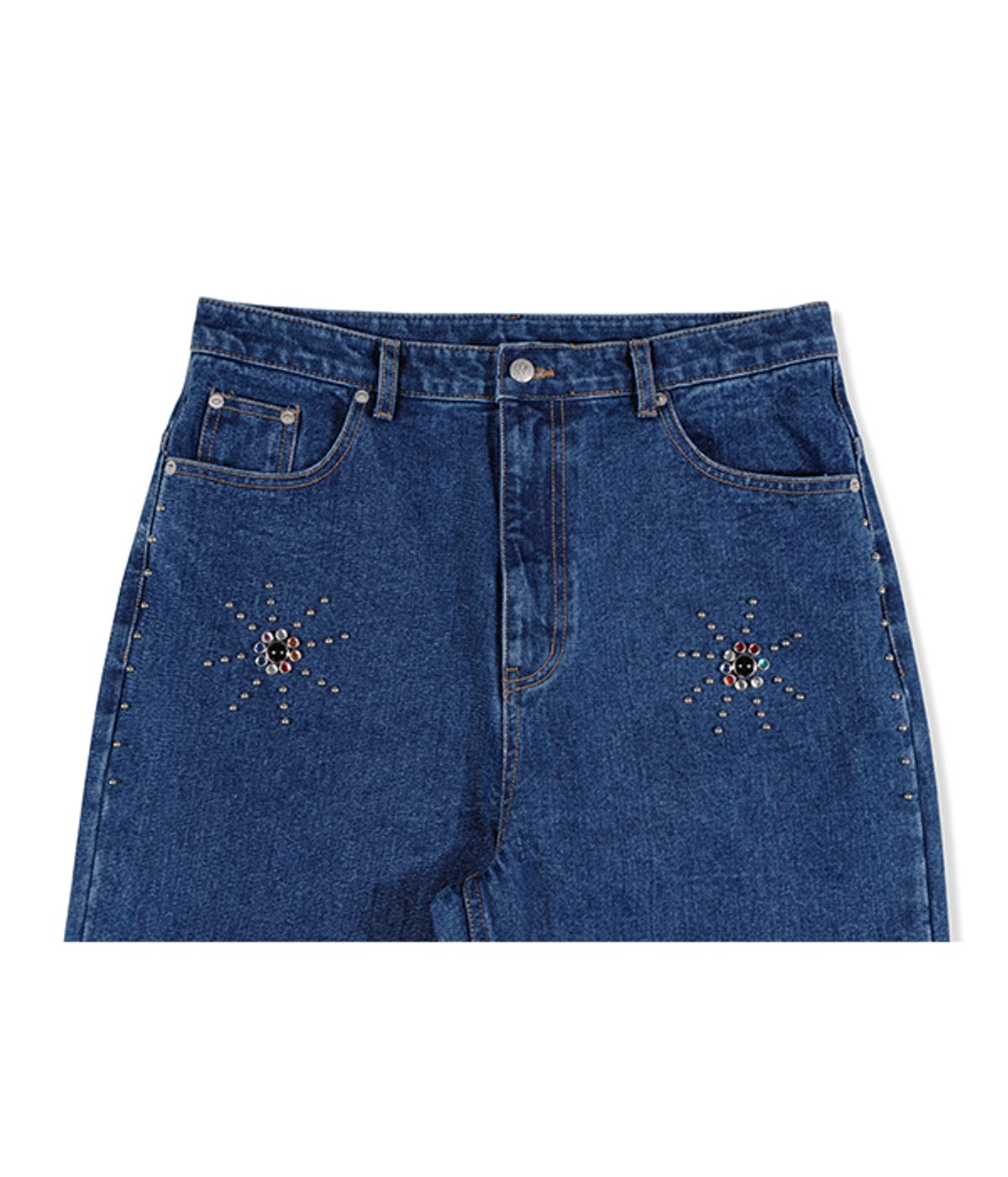 유쓰배쓰(YOUTHBATH) SUN RIVET DENIM PANTS