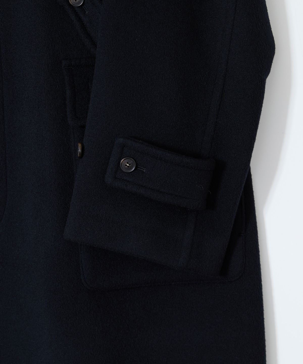 홀리선(HORLISUN) Winterport Wool Coat Dark Navy