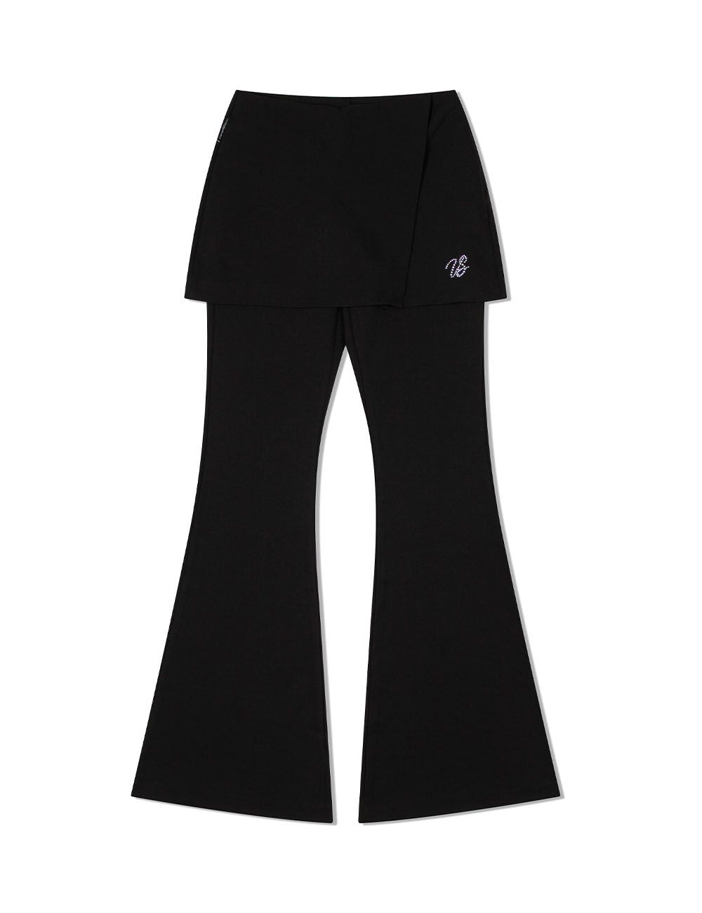 UGLYSHADOW ■ Pumpkin Skirt Pants MUSINSA | UGLYSHADOW SLIT PANTS SKIRT(BLACK)