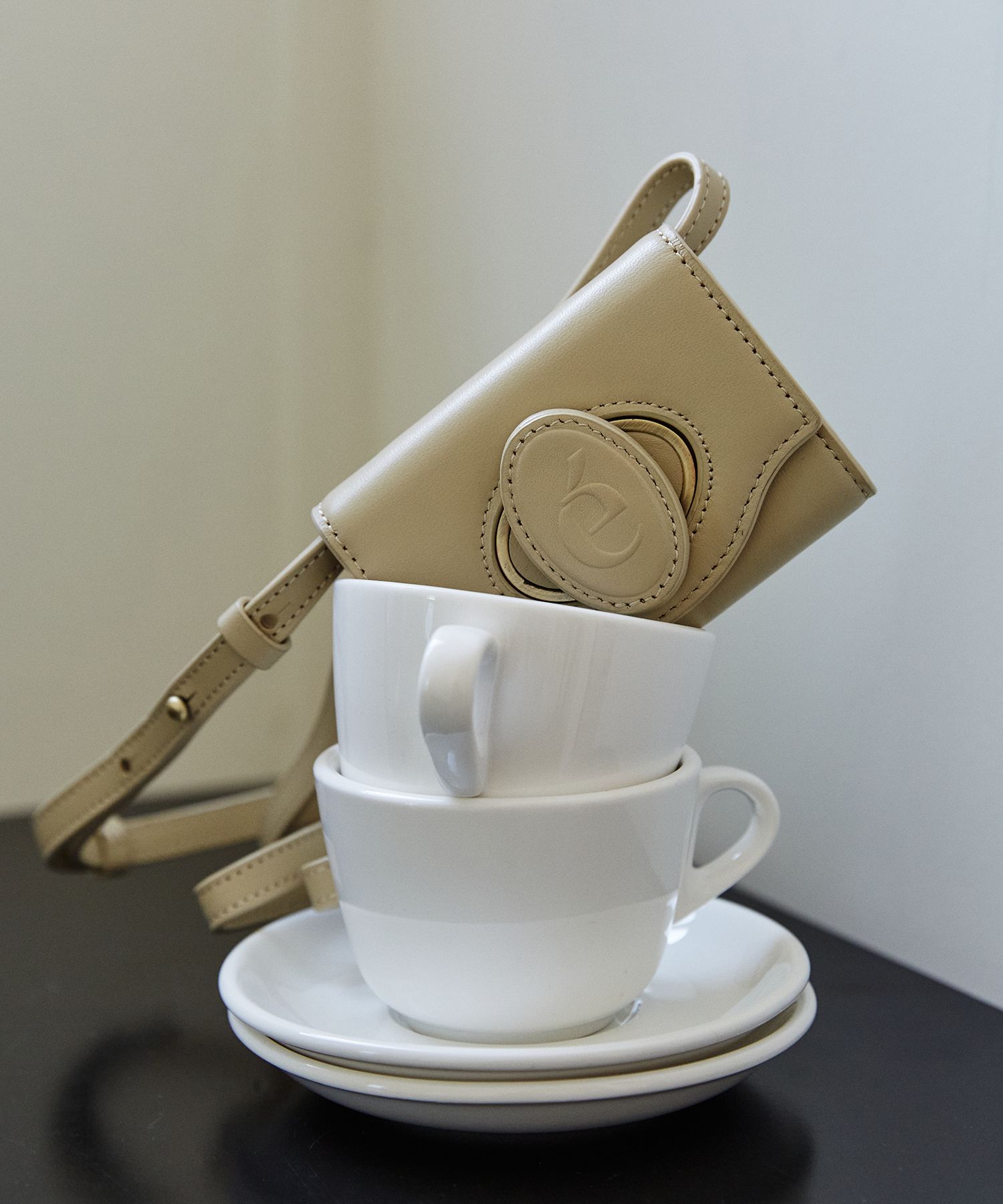 ★Archivepke★Oval card bag★Vintage wood★韓国★大人気★ Oval card bag