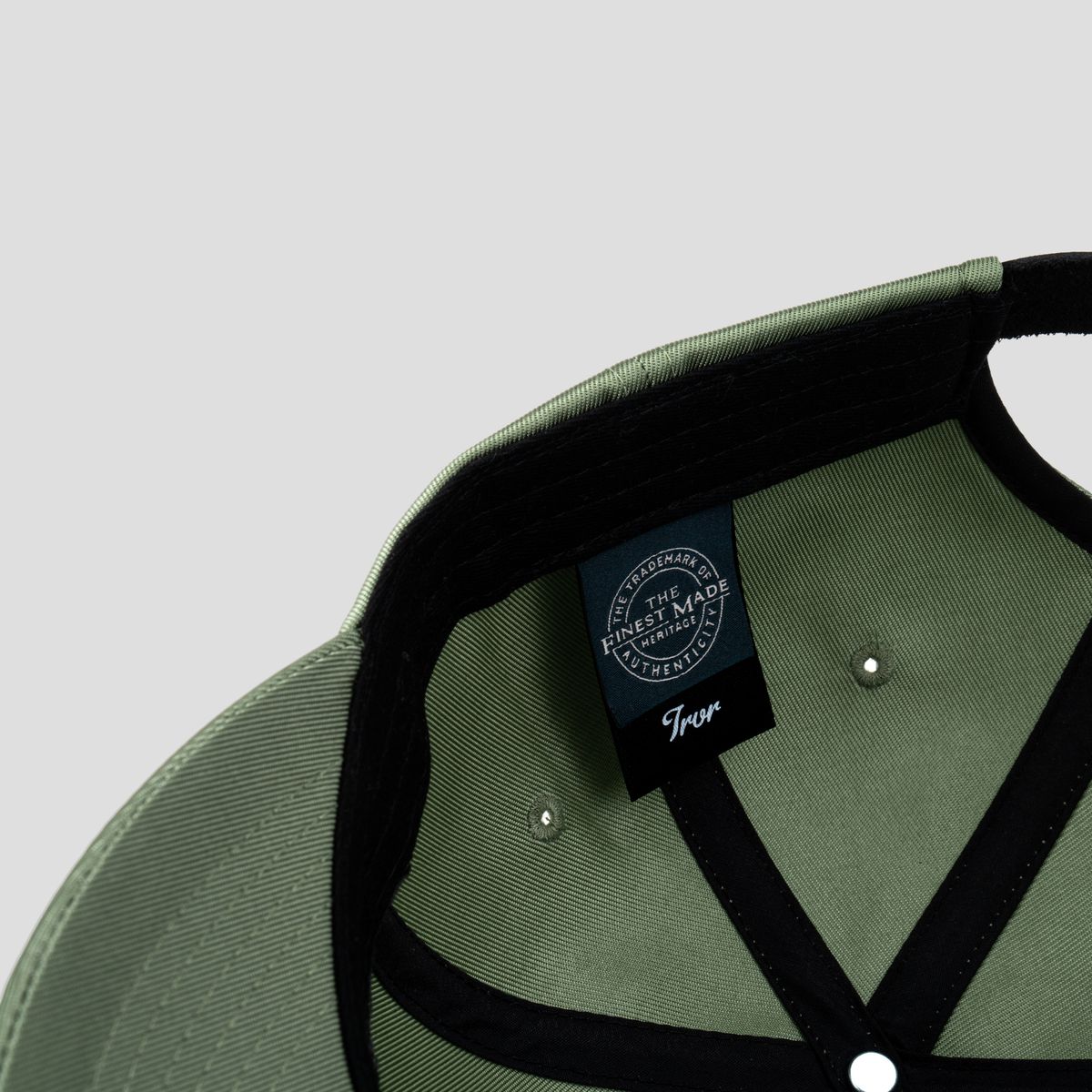 티알브이알(TRVR) Staple Ball Cap Olive