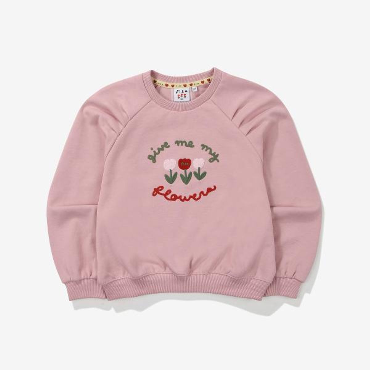 휠라 키즈(FILA KIDS) Girls 수수진 맨투맨(FK2POF3001FIPK)