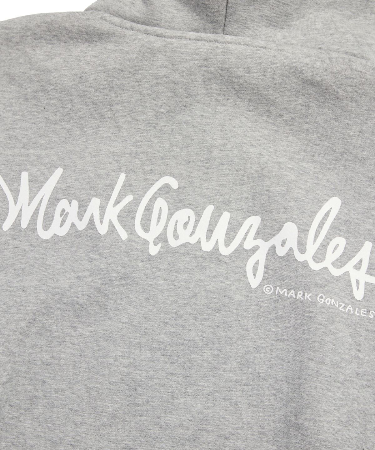 마크곤잘레스(MARK GONZALES) SIGN LOGO WAPPEN OG SWEAT ZIP-UP HOODIE - M/GREY(기모ver.)