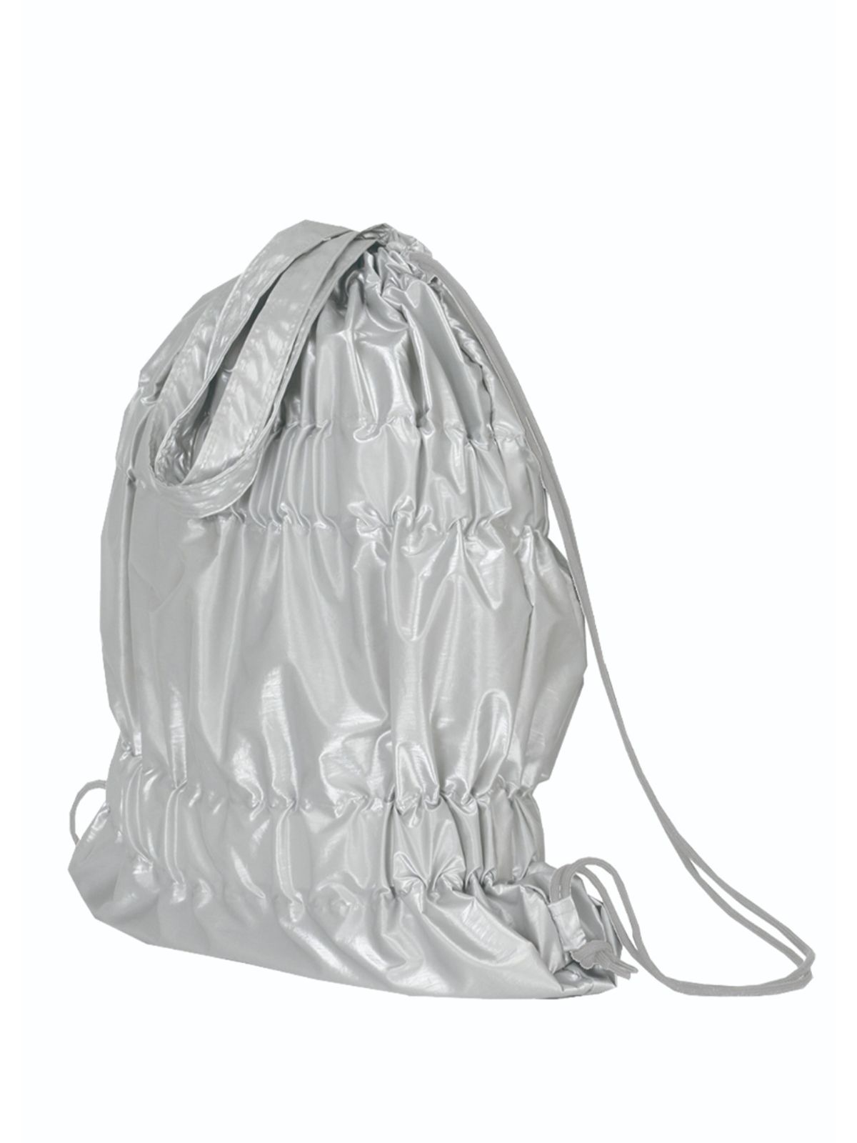 아코크(ACOC) Tiered Banding Backpack_Silver (new)