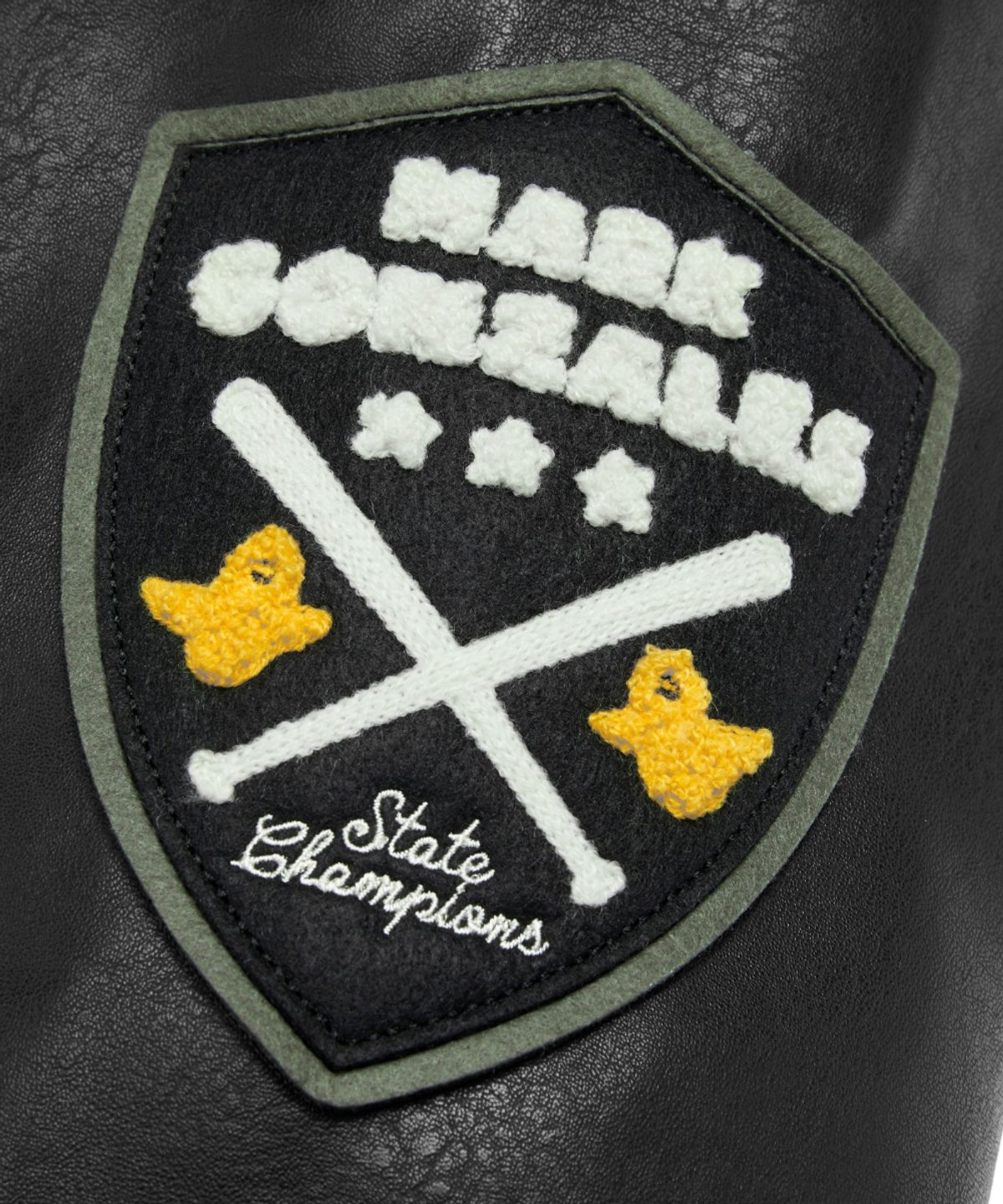 마크곤잘레스(MARK GONZALES) MG WOOL VARSITY JACKET - KHAKI
