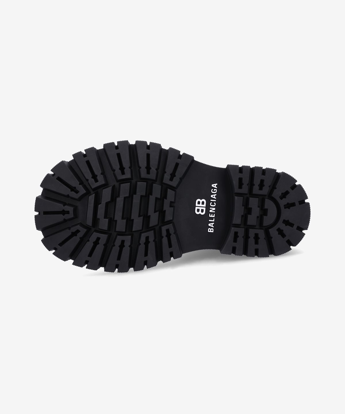 발렌시아가(BALENCIAGA) 트랙터 레이스업 지퍼 부츠 - 블랙 / 617420WA8E91000