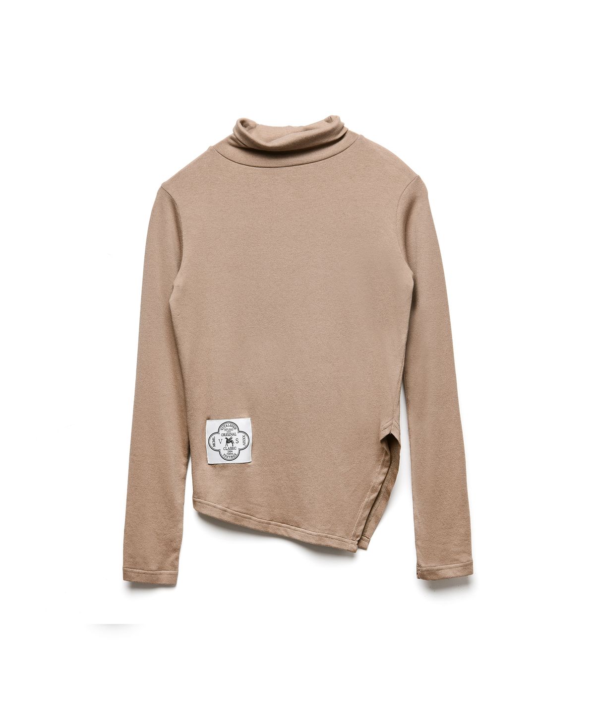 바이탈싸인(VITALSIGN) [LINE] Diagonal Layered Turtleneck (3colors)