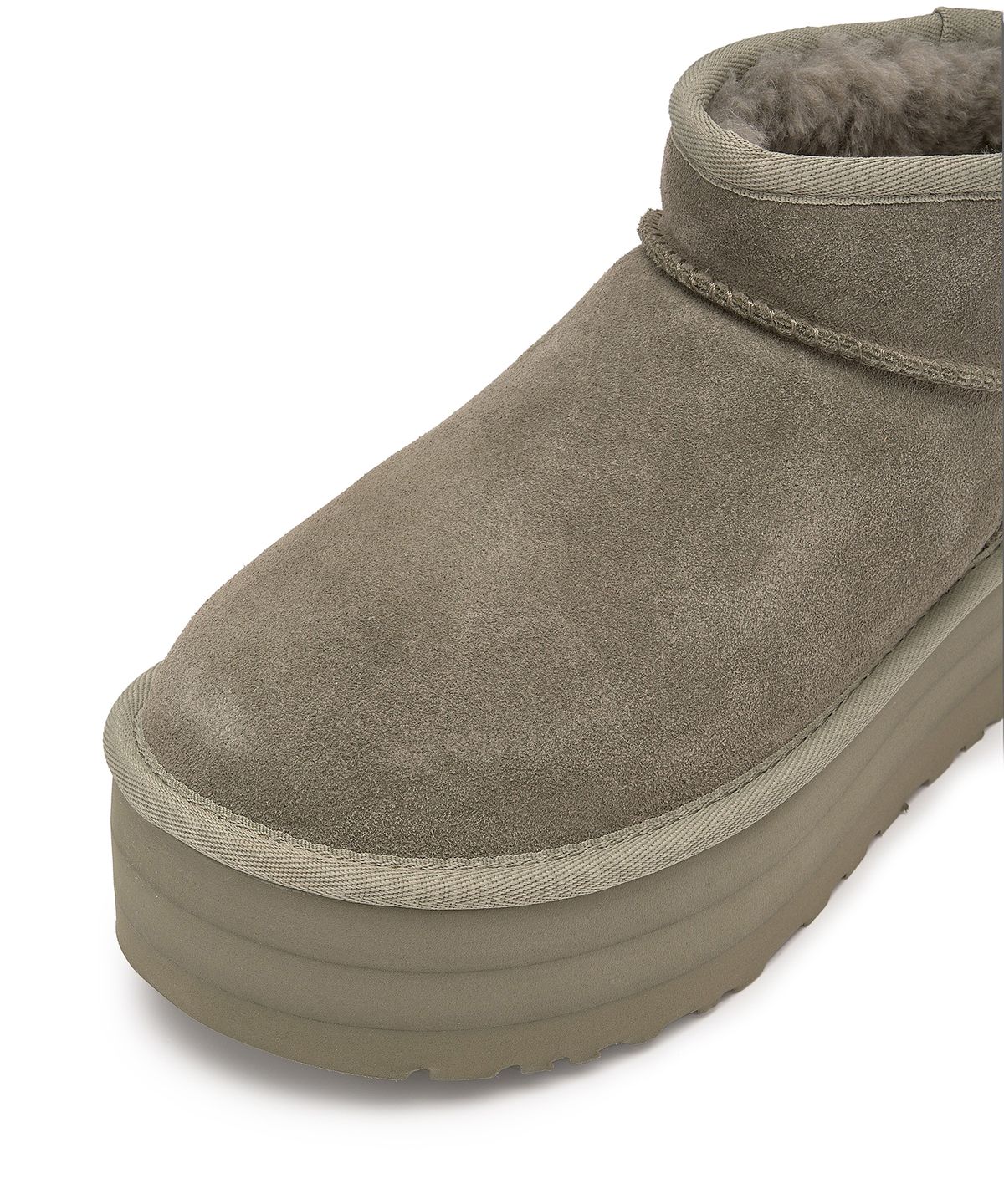 어그(UGG) [WOMEN] 클래식 울트라 미니 플랫폼 - 모스그린 / 1135092MSG