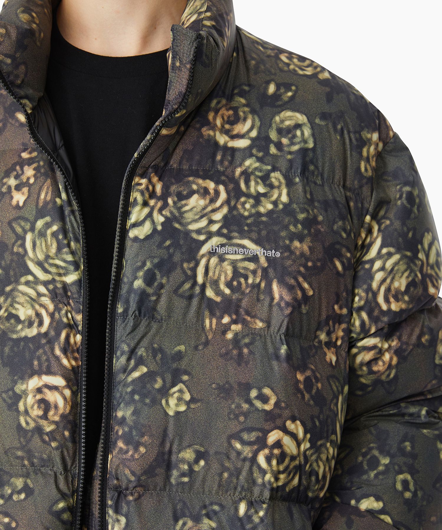 MUSINSA | thisisneverthat® PERTEX® T Down Jacket Flower Multi