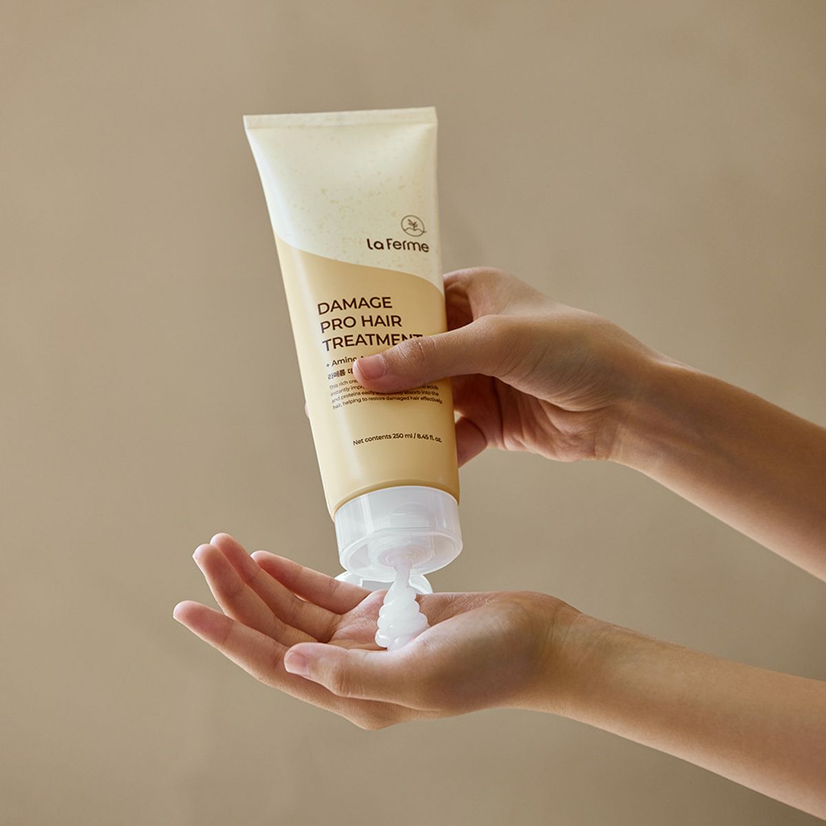 라페름(LA FERME) 데미지 프로 헤어 트리트먼트 250ml + 사은품 30ml 추가증정
